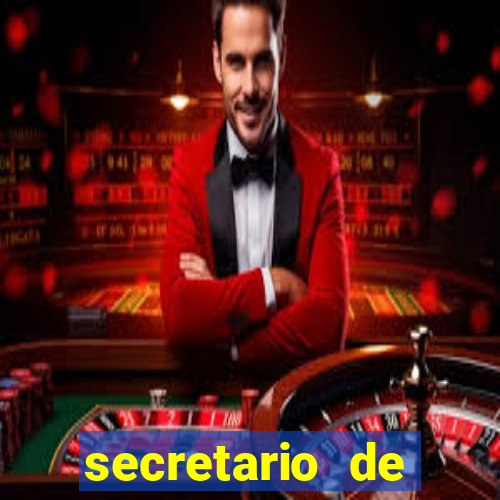 secretario de esporte salario